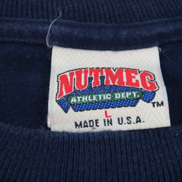 New York Yankees Shirt (VTG) - By Nutmeg Mills - Featuring Patch - Men's Large - Picture 10 of 11